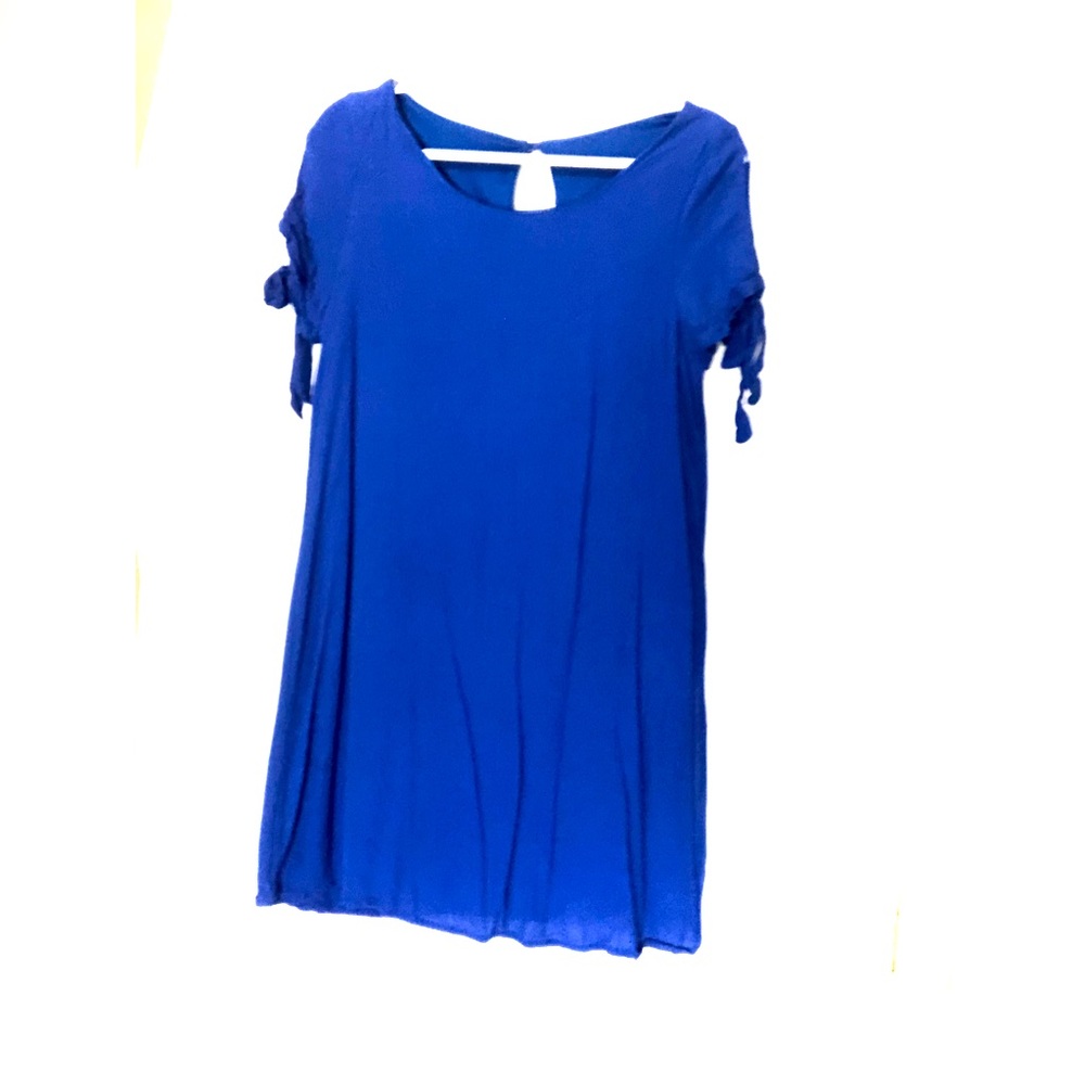 Blue dress